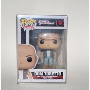 Funko Pop! Dom Toretto Vinyl Figure - Black, Blue, Tan #1078